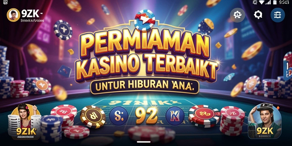 Screenshot gameplay 9ZK menampilkan pengalaman Kasino yang mengasyikkan.
