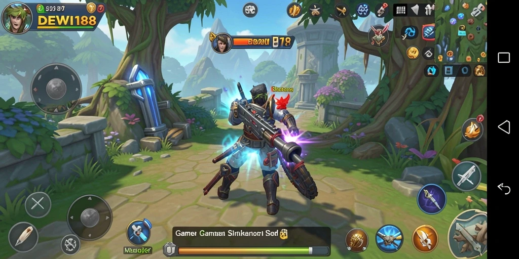 Tampilan gameplay DEWI188 yang adiktif dan interaktif.