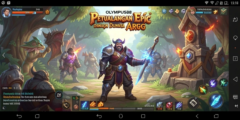 Gameplay menakjubkan OLYMPUS88 di dunia ARPG.